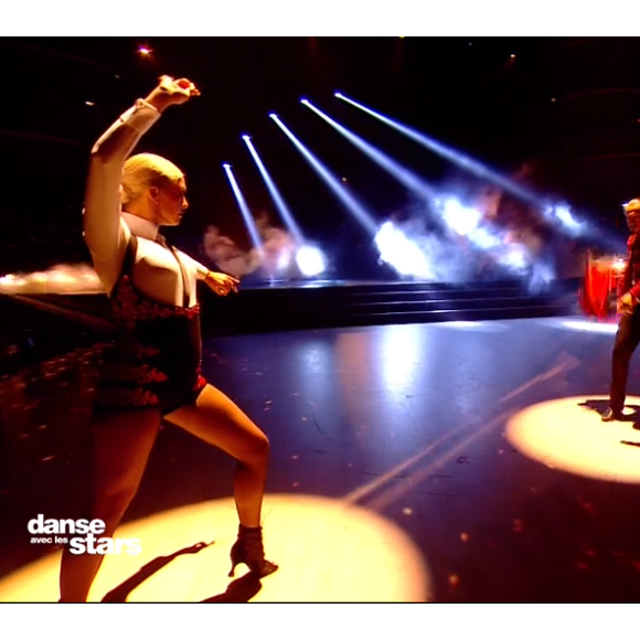 Moundir et Katrina Patchett sur un paso doble lors du troisième prime de "Danse avec les stars 2019", diffusé le 5 octobre, sur TF1