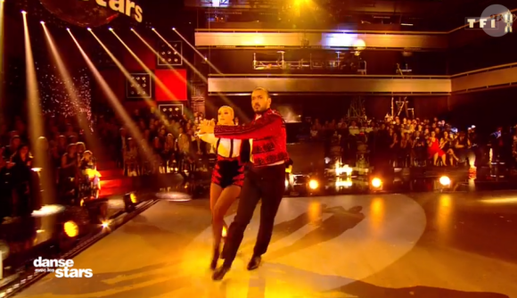 Moundir et Katrina Patchett sur un paso doble lors du troisième prime de "Danse avec les stars 2019", diffusé le 5 octobre, sur TF1