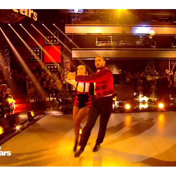 Moundir et Katrina Patchett sur un paso doble lors du troisième prime de "Danse avec les stars 2019", diffusé le 5 octobre, sur TF1