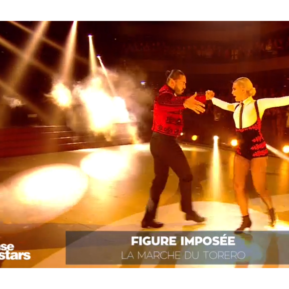 Moundir et Katrina Patchett sur un paso doble lors du troisième prime de "Danse avec les stars 2019", diffusé le 5 octobre, sur TF1