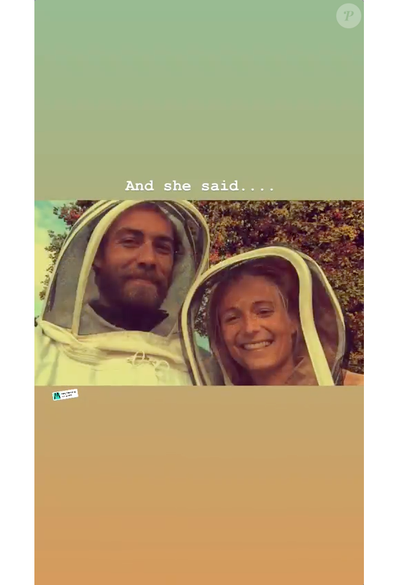 James Middleton et sa fiancée Alizér Thévenet sur Instagram, le 6 octobre 2019.