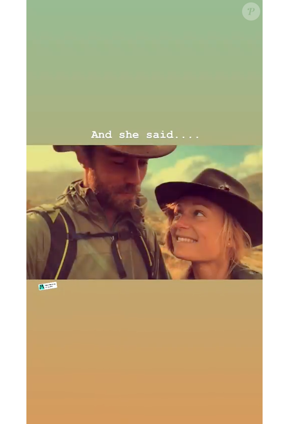 James Middleton et sa fiancée Alizér Thévenet sur Instagram, le 6 octobre 2019.
