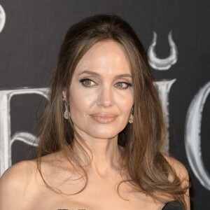 Angelina Jolie à la première de "Maléfique : Le pouvoir du Mal" à Rome, le 7 octobre 2019.