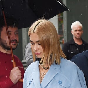 Dua Lipa et Bella Hadid à New York, le 9 octobre 2019.