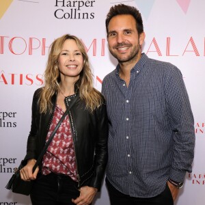 Romane Serda, Christophe Michalak - Sortie du livre de Christophe Michalak "La pâtisserie en famille" à Paris le 9 octobre 2019. © Cédric Perrin/Bestimage