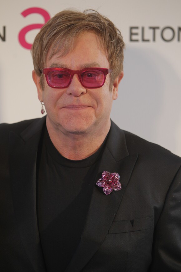 Elton John - Soirée "Elton John AIDS Foundation Academy Awards Viewing Party" à Los Angeles, le 24 fevrier 2013.