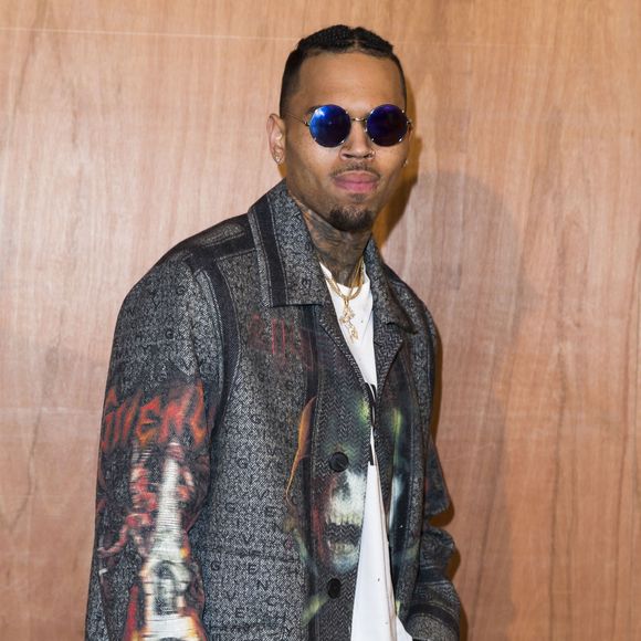 Chris Brown - People au photocall du défilé de mode prêt-à-porter Automne-Hiver 2016/2017 "Givenchy" à Paris le 6 mars 2016. © Olivier Borde/Bestimage