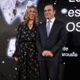 Carlos Ghosn et sa femme Carole - Gala Scopus 2018 au Pavillon Gabriel à Paris le 15 octobre 2018. © Marc Ausset-Lacroix/Bestimage