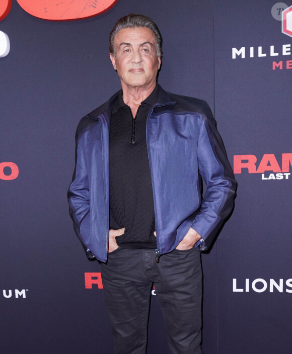 Sylvester Stallone à la première de "Rambo: Last Blood" au AMC Lincoln Center à New York, le 18 septembre 2019.
