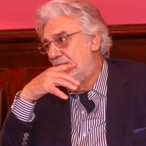 Rendez-vous avec Plácido Domingo à l'hôtel Sacher à Vienne le 19 mars 2019.