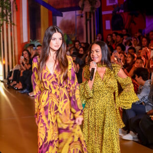 Exclusif - Christina Milian, enceinte, anime le défilé de la 15ème édition du Casa Fashion Show "Casa Fashion Show Automne/Hiver 2019-2020" au Sofitel Casablanca Tour Blanche à Casablanca, le 12 octobre 2019. © Philippe Doignon/Bestimage