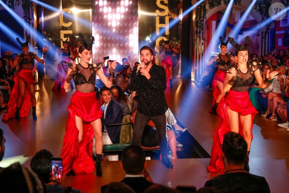 Exclusif - Kendji Girac anime le défilé de la 15ème édition du Casa Fashion Show "Casa Fashion Show Automne/Hiver 2019-2020" au Sofitel Casablanca Tour Blanche à Casablanca, le 12 octobre 2019. © Philippe Doignon/Bestimage