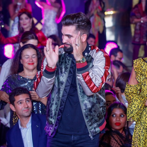 Exclusif - Kendji Girac et Christina Milian, enceinte, participent au défilé de la 15ème édition du Casa Fashion Show "Casa Fashion Show Automne/Hiver 2019-2020" au Sofitel Casablanca Tour Blanche à Casablanca, le 12 octobre 2019. © Philippe Doignon/Bestimage