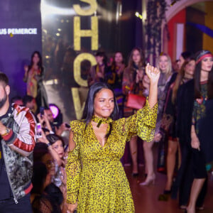 Exclusif - Kendji Girac et Christina Milian, enceinte, participent au défilé de la 15ème édition du Casa Fashion Show "Casa Fashion Show Automne/Hiver 2019-2020" au Sofitel Casablanca Tour Blanche à Casablanca, le 12 octobre 2019. © Philippe Doignon/Bestimage