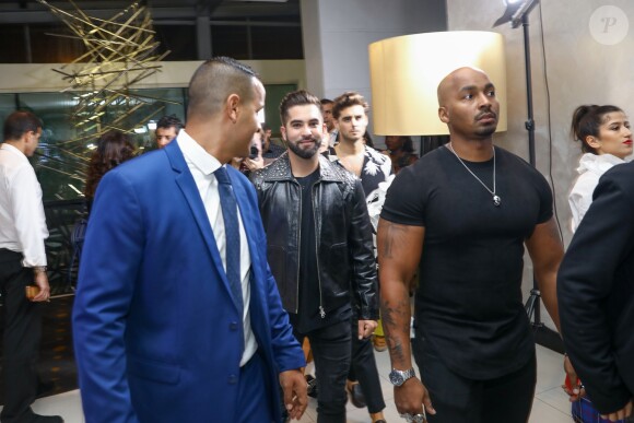 Exclusif - Kendji Girac lors de la 15ème édition du Casa Fashion Show sous le thème de la Dolce Vita au Sofitel Casablanca Tour Blanche à Casablanca, le 12 octobre 2019. © Philippe Doignon/Bestimage