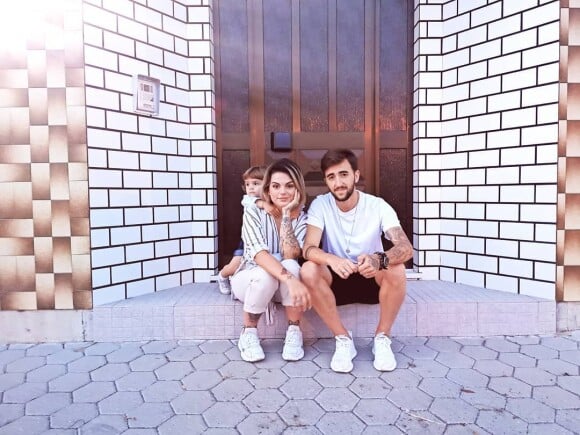 Fanny Rodrigues de "Secret Story 10" et son petit ami Joao, sur Instagram, le  25 août 2019