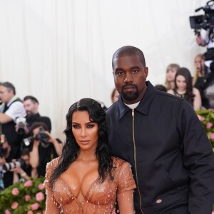 Kanye West et Kim Kardashian - Arrivées des people à la 71ème édition du MET Gala (Met Ball, Costume Institute Benefit) sur le thème "Camp: Notes on Fashion" au Metropolitan Museum of Art à New York, le 6 mai 2019.