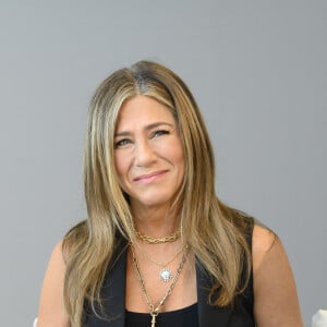 Jennifer Aniston en conférence de presse pour "The Morning Show" à Los Angeles, le 13 octobre 2019.