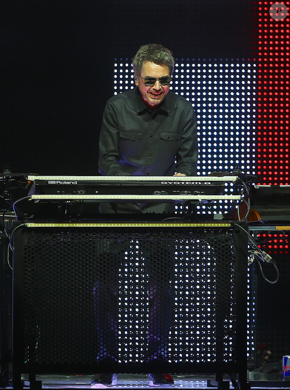 Jean Michel Jarre en concert au théâtre Radio City Hall à New York, le 20 mai 2017 © Morgan Dessalles/Bestimage