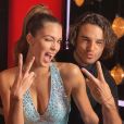 Anthony Colette et Iris Mittenaere dans la saison 9 de "Danse avec les stars", diffusée en 2018 sur TF1.