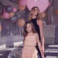 Abbey Clancy et sa fille Sophia (8 ans) sont les égéries de la collection Abbey Clancy for Lipsy. Octobre 2019.