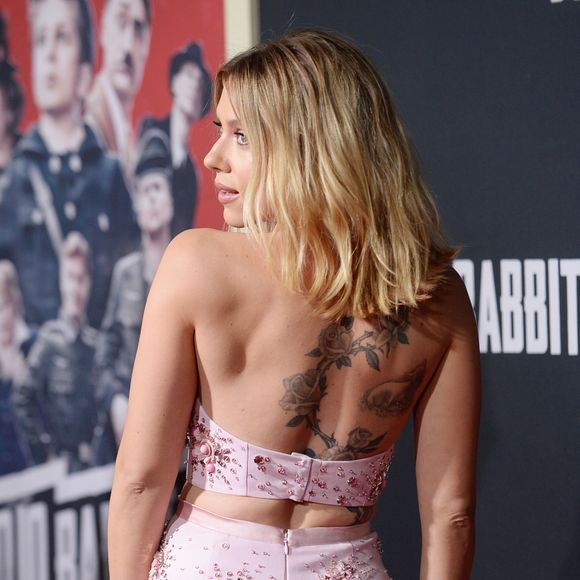Scarlett Johansson - Les célébrités lors de l'avant-première du film 'Jojo Rabbit' au Hollywood American Legion Post 43 à Los Angeles, le 15 octobre 2019.  Celebrities at the premiere of the movie 'Jojo Rabbit' at the Hollywood Legion Post 43 American in Los Angeles, October 15, 2019.15/10/2019 - 