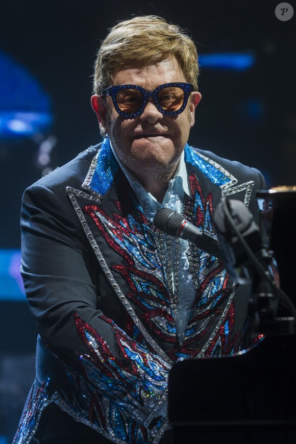Elton John en concert au WiZink Center à Madrid, le 26 juin 2019. 26/06/2019 - Madrid