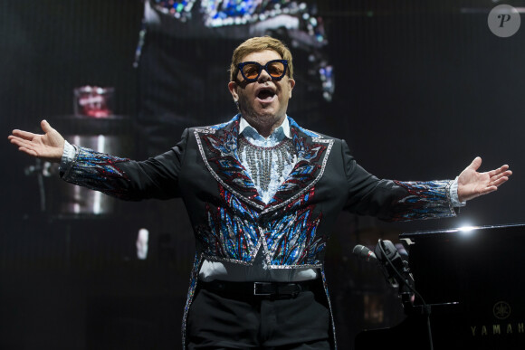 Elton John en concert au WiZink Center à Madrid, le 26 juin 2019.26/06/2019 - Madrid