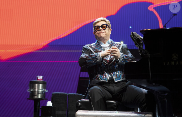 Elton John en concert au Wizink Center à Madrid le 26 juin 2019
