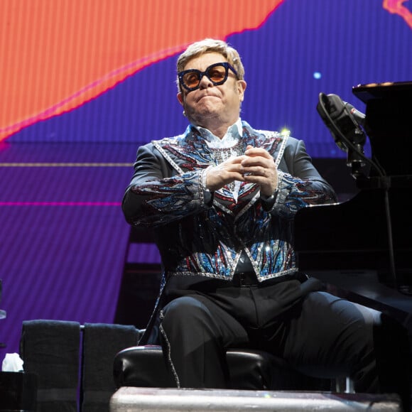 Elton John en concert au Wizink Center à Madrid le 26 juin 2019