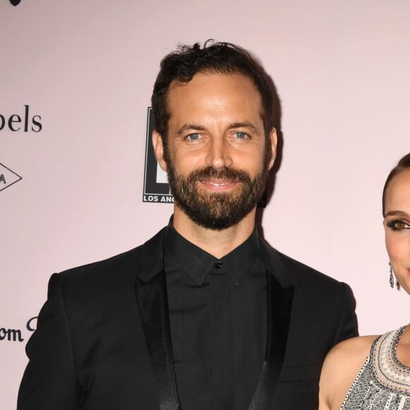 Benjamin Millepied et sa femme Natalie Portman assistent au gala annuel du 'L.A. Dance Project' à la galerie d'art Hauser & Wirth. Los Angeles, le 19 octobre 2019.