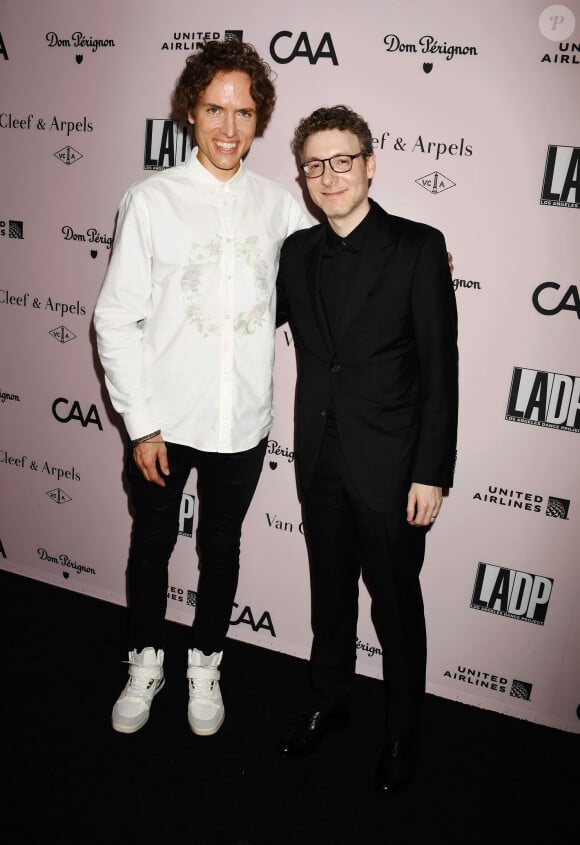 Tim Fain et Nicholas Britell assistent au gala annuel du 'L.A. Dance Project' à la galerie d'art Hauser & Wirth. Los Angeles, le 19 octobre 2019.