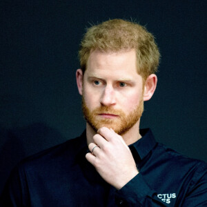 Le prince Harry à La Haye le 9 mai 2019 pour la promotion des Invictus Games.