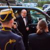 Le prince Albert II de Monaco - Le prince Albert II de Monaco est honoré par le "Flame of Peace" à Vienne le 12 octobre 2019.