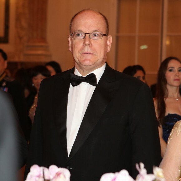 Le prince Albert II de Monaco - Le prince Albert II de Monaco est honoré par le "Flame of Peace" à Vienne le 12 octobre 2019.
