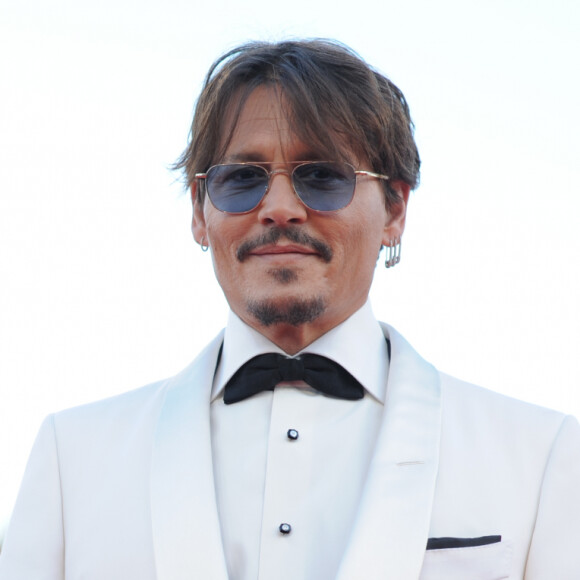 Johnny Depp à la première du film "Waiting For The Barbarians" lors du 45e festival du Cinéma Américain de Deauville, France, le 8 septembre 2019.