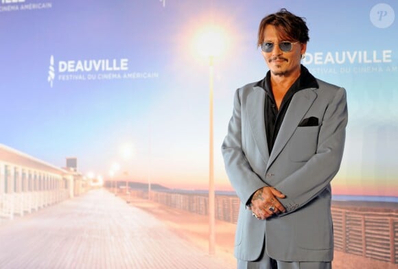Johnny Depp au photocall du film "Waiting For The Barbarians" lors du 45éme festival du Cinéma Américain de Deauville, France, le 8 septembre 2019.