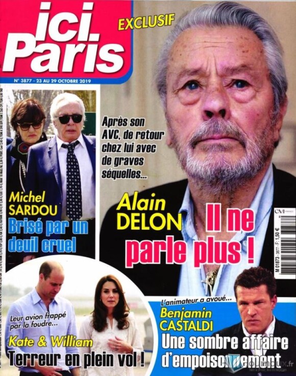 Couverture du magazine "Ici Paris", numéro 3877.
