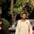 Exclusif - L'acteur Ryan Phillippe (en noir) assiste à la soirée déguisée d'Halloween de Paris Hilton. Beverly Hills, le 24 octobre 2019.