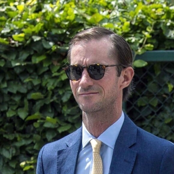 Pippa Middleton et son mari James Matthews à Wimbledon à Londres, le 12 juillet 2019.