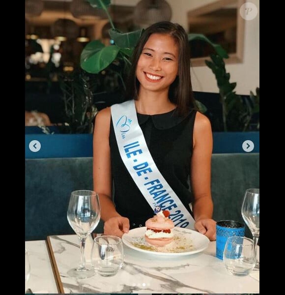 Évelyne De Larichaudy, Miss Ile-de-France 2019, se présentera à l'élection de Miss France 2020, le 14 décembre 2019.