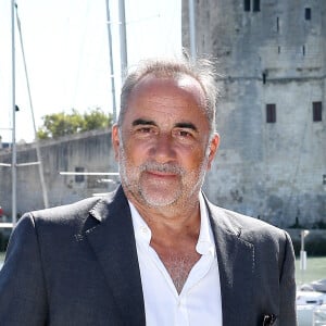 Antoine Dulery - Photocall "Les Petits Meurtres d'Agatha Christie" lors de la 21ème édition du Festival de la Fiction TV de la Rochelle. Le 12 septembre 2019 © Patrick Bernard / Bestimage