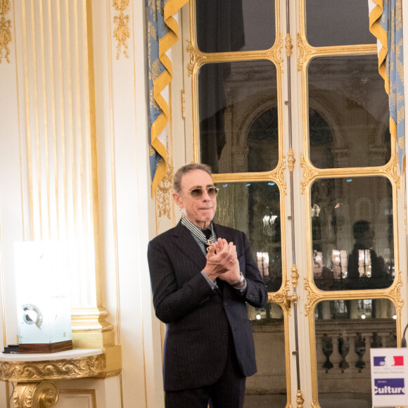 Alain Chamfort (Commandeur dans l'Ordre des Arts et des Lettres) - Remise de décorations au ministère de la Culture à Paris le 30 octobre 2019. © Cyril Moreau/Bestimage