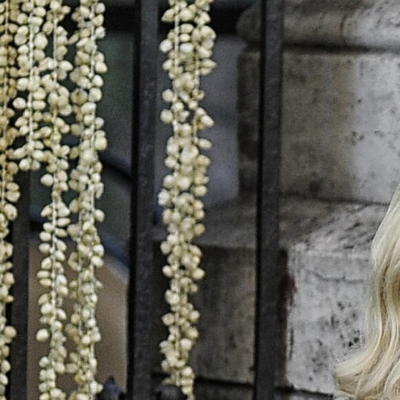 Katy Perry et Orlando Bloom arrivent ensemble au mariage de Misha Nonoo, à la Villa Aurelia, Rome. Le 20 septembre 2019. @Image Press Agency/Splash News/ABACAPRESS.COM