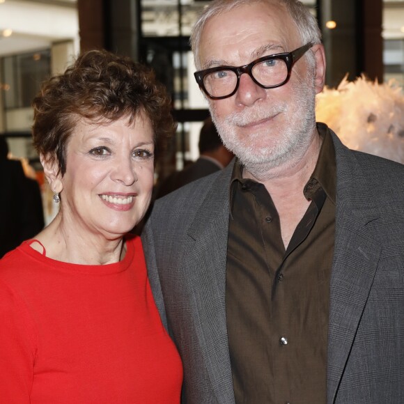Exclusif - Catherine Laborde, Thomas Stern - Pour la 7ème année consécutive, l'association "Un Pas Vers la Vie" a organisé un dîner de charité en faveur de la recherche sur l'Autisme au Pavillon Vendôme à Paris le 22 mai 2017. © Marc Ausset- Lacroix / Bestimage