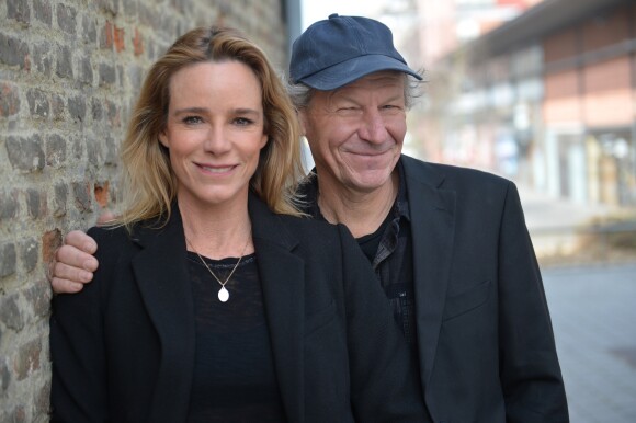Géraldine Danon et son mari Philippe Poupon lors du Festival2Cinéma de Valenciennes le 24 mars 2015