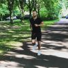 Vincent Shogun des "Ch'tis" en plein footing, sur Instagram, le 12 août 2019