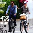 Laeticia Hallyday et Pascal Balland en couverture de "Paris Match" le 7 novembre 2019.
