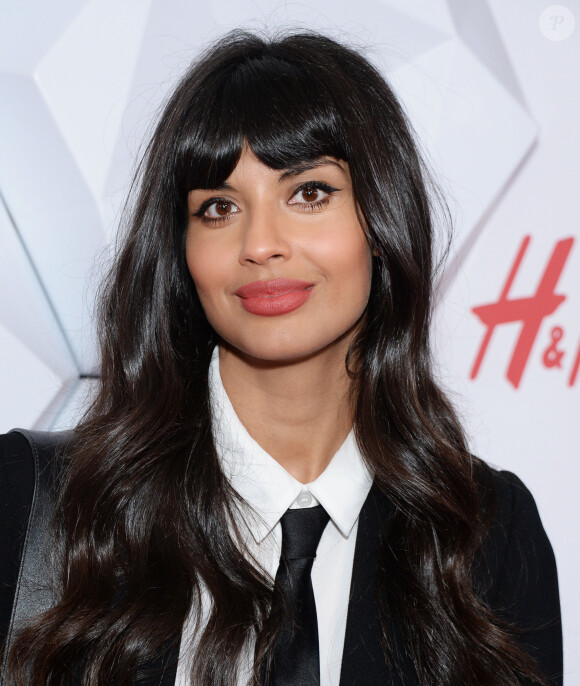 Jameela Jamil au photocall de la soirée des "GirlHero Awards" à Los Angeles, le 13 octobre 2019.