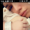 Cayden, le fils de Jazz est Laurent, est sorti de l'hôpital - Snapchat, le 8 novembre 2019